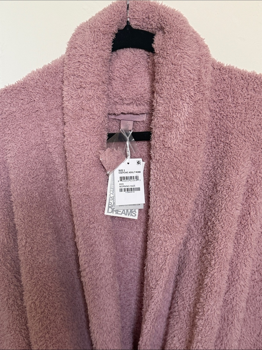 Barefoot Dreams Cozy Chic Plush Robe in Morning Haze - Picture 4 of 8